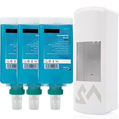 DENALI-A Starter Kit Cleanspire Blue, 3 x 1000 ml (White)