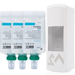 DENALI-A Starter Kit Cleanspire Mild, 3 x 1000 ml (White)