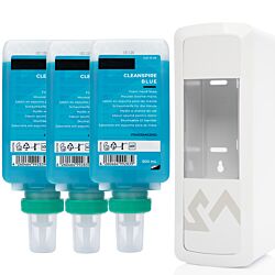 LOGAN-A Starter Kit Cleanspire Blue, 3 x 500 ml (White)