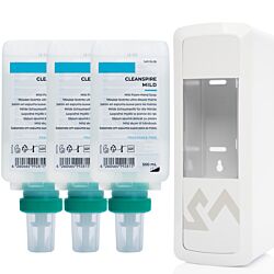 LOGAN-A Starter Kit Cleanspire Mild, 3 x 500 ml (White)