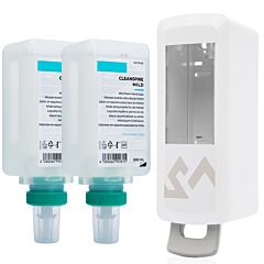 LOGAN-M Starter Kit Cleanspire Mild, 2 x 500 ml (White)