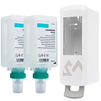 LOGAN-M Starter Kit Cleanspire Mild, 2 x 500 ml (White)