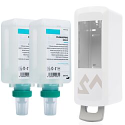 LOGAN-M Starter Kit Cleanspire Mild, 2 x 500 ml (White)